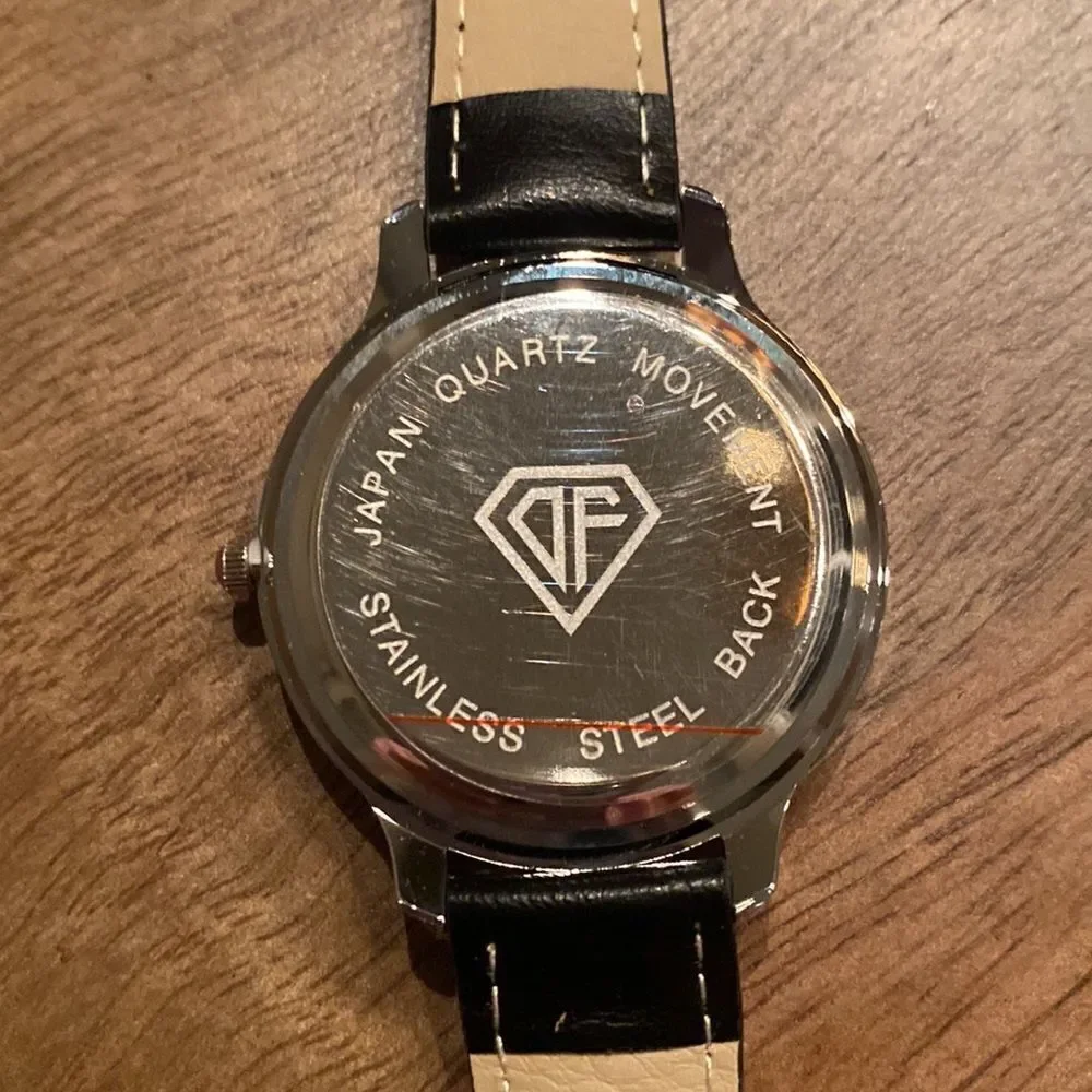 Stainless Steel Quartz Watch!